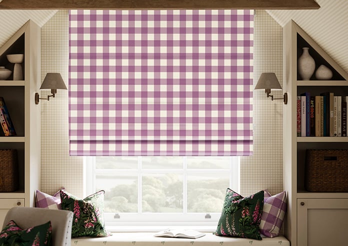 Gingham, Dusting - Roman Blind - Image 3